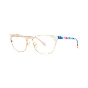 Lilly Pulitzer Posey Eyeglasses White 51mm
